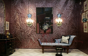 Flowering_Damask_3126 De Gournay Custom projects   